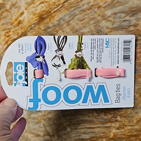 NEW Joie kitchen woof bag ties chip clips - Picture 2 of 2